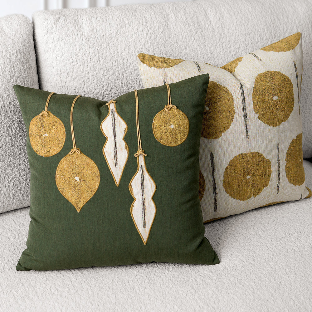 Ornaments Throw Pillow