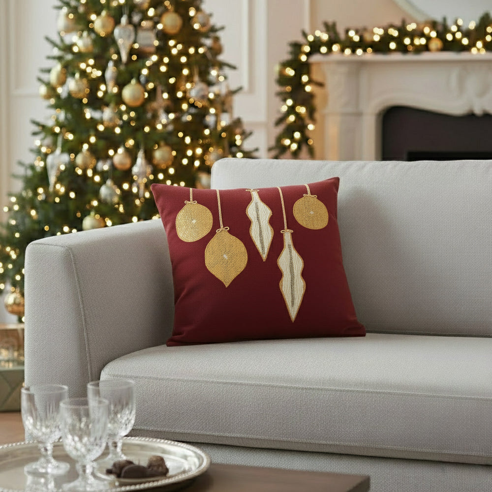 Ornaments Throw Pillow