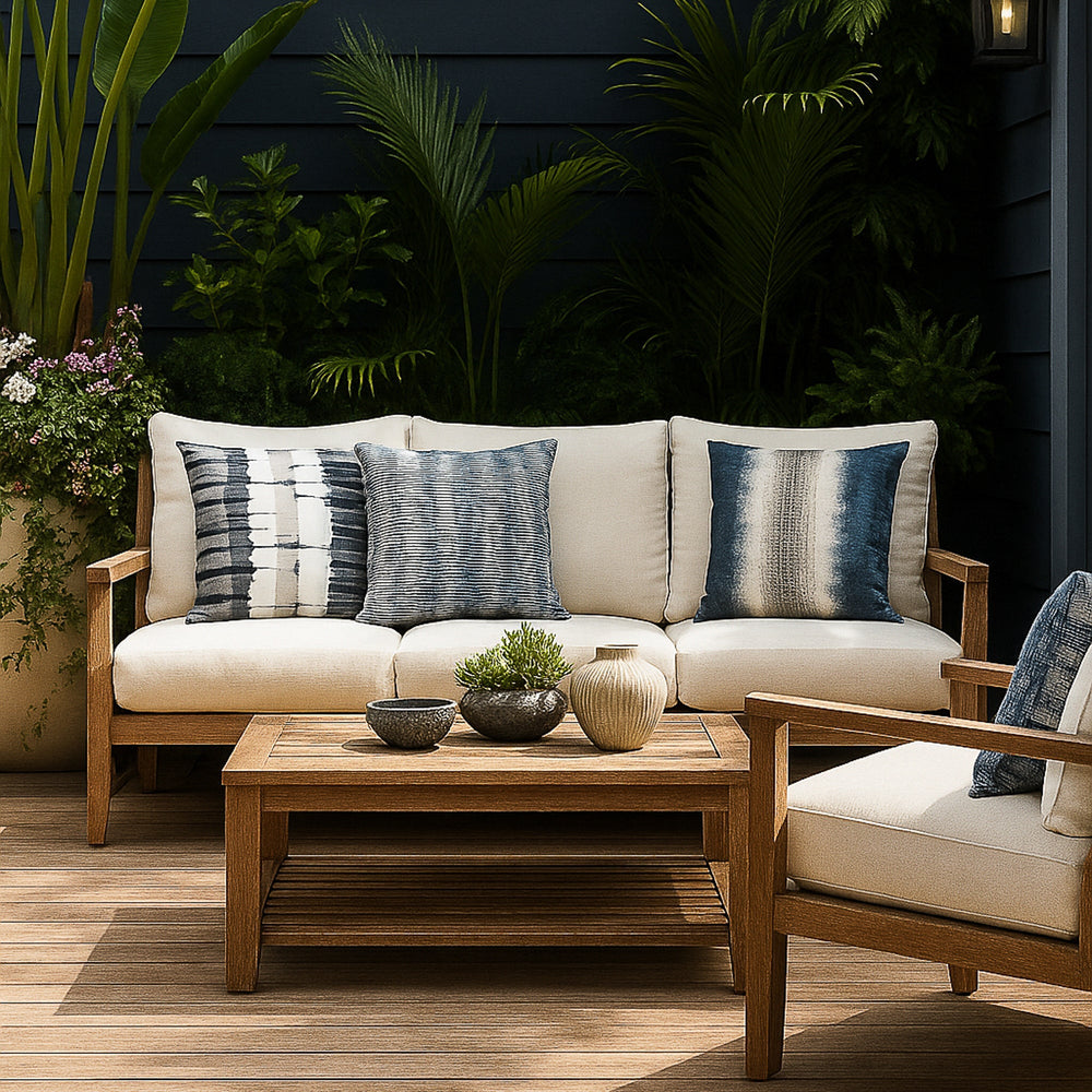 Shibori Outdoor Pillow