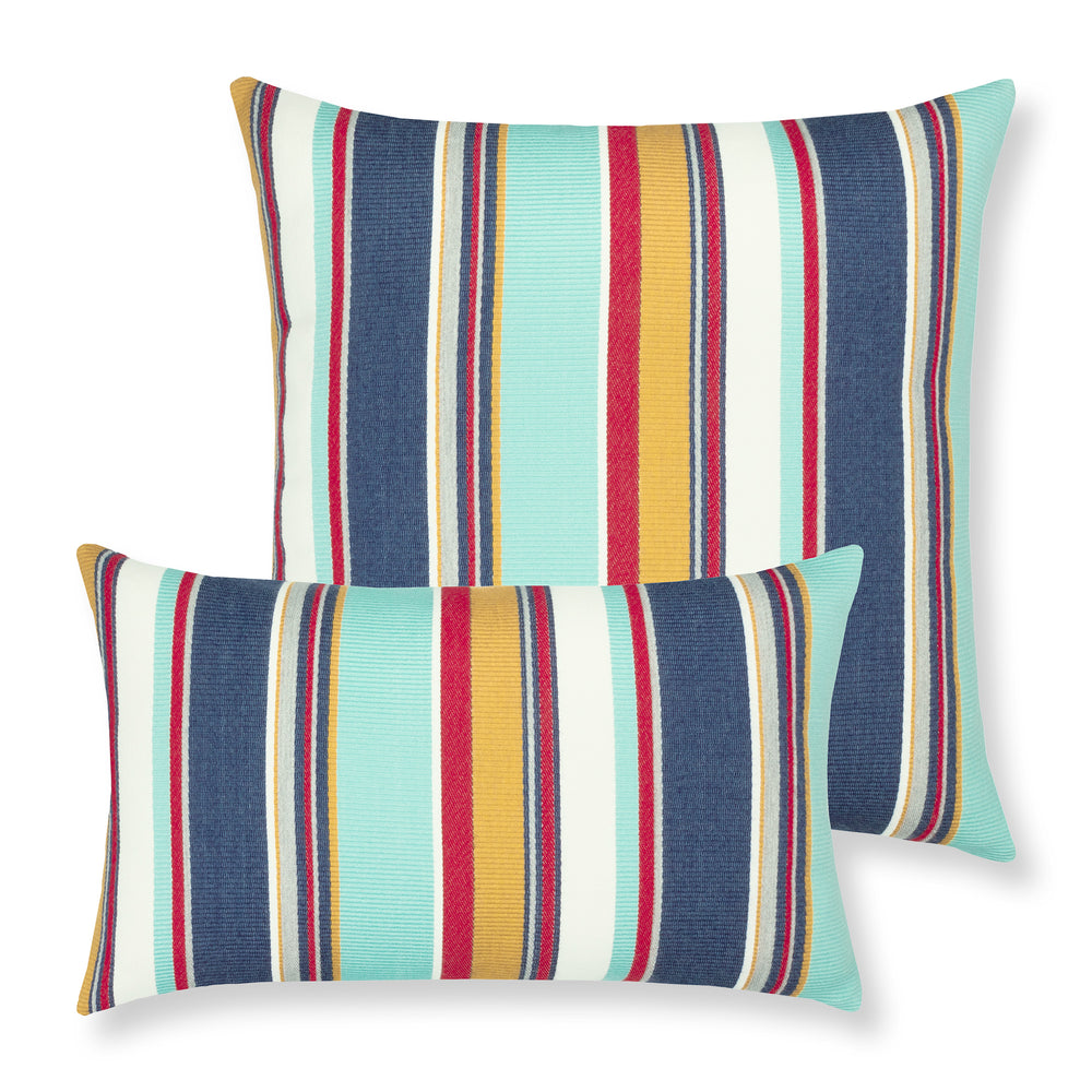 Sicily Stripe Outdoor Pillow