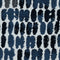 Thumbprint Outdoor Pillow  option Indigo
