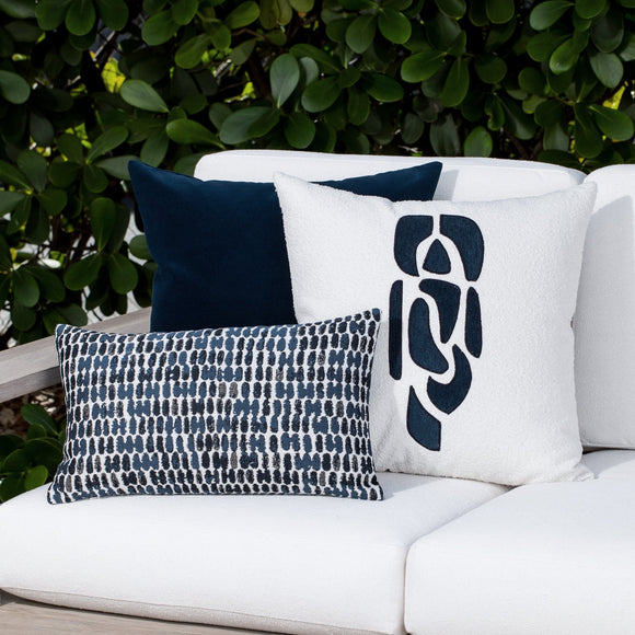 Thumbprint Outdoor Pillow