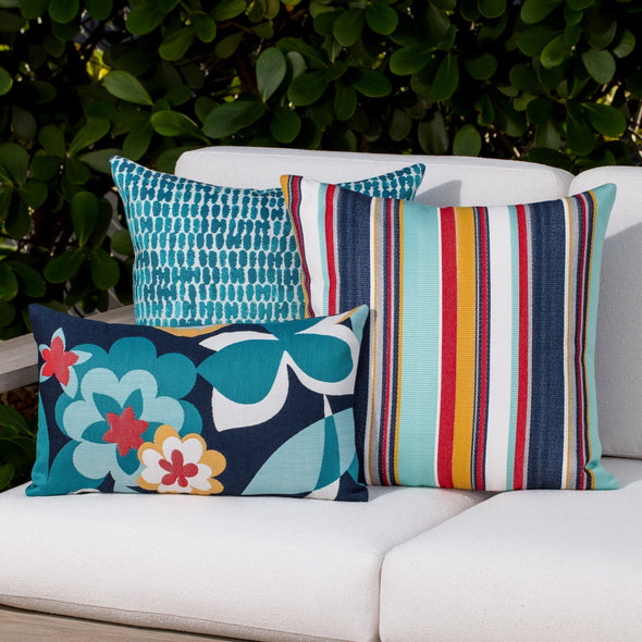 Thumbprint Outdoor Pillow