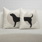 Unconditional Woof Outdoor Pillow