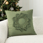 Wreath Throw Pillow