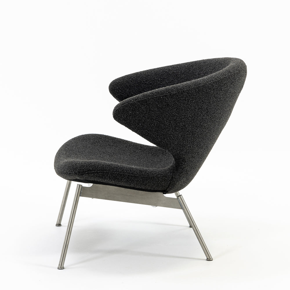 Ella Lounge Chair with Tubular Legs