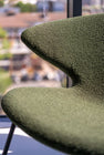Ella Lounge Chair with Tubular Legs