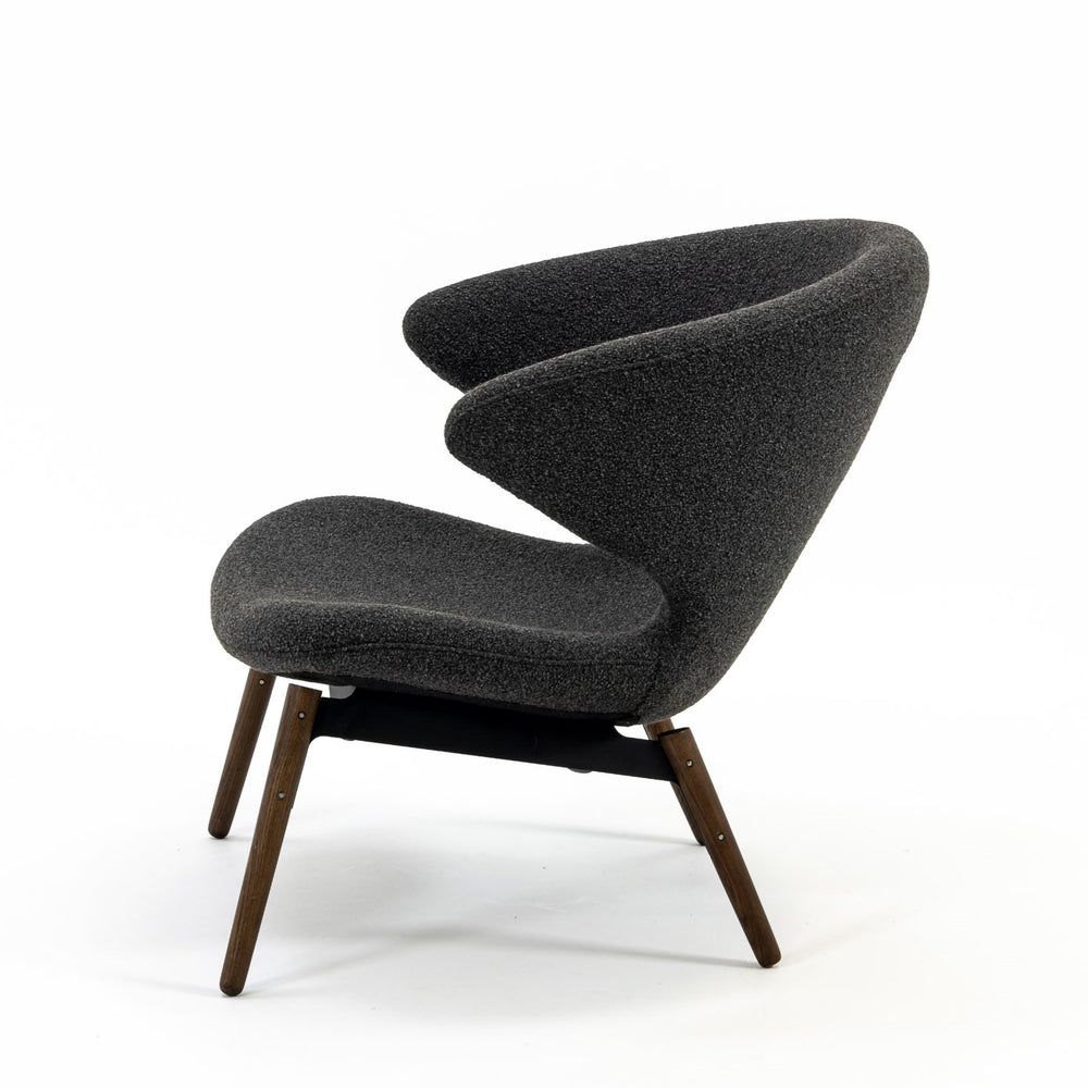 Ella Lounge Chair with Tubular Legs