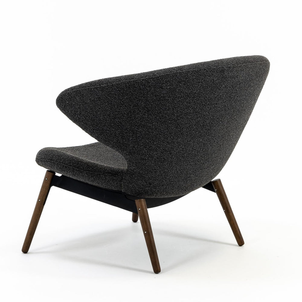 Ella Lounge Chair with Wood Legs
