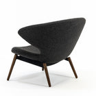 Ella Lounge Chair with Wood Legs