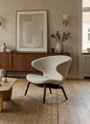 Ella Lounge Chair with Wood Legs