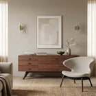 Ella Lounge Chair with Wood Legs