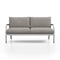 Navy Outdoor 2-Seater Sofa  option Camira Replay Zero Bounce
