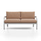Navy Outdoor 2-Seater Sofa  option Kvadrat Hero Heather 233