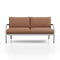 Navy Outdoor 2-Seater Sofa  option Spinneybeck Volo Tan