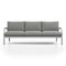 Navy Outdoor 3-Seater Sofa  option Kvadrat Hero Heather 143