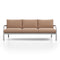 Navy Outdoor 3-Seater Sofa  option Kvadrat Hero Heather 233