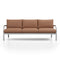 Navy Outdoor 3-Seater Sofa  option Spinneybeck Volo Tan