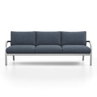 Navy Outdoor 3-Seater Sofa