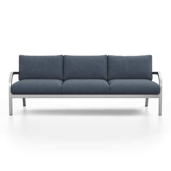 Navy Outdoor 3-Seater Sofa