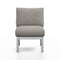 Navy Outdoor Lounge Chair  option Camira Replay Zero Bounce