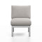 Navy Outdoor Lounge Chair  option Kvadrat Hero Heather 113