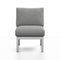 Navy Outdoor Lounge Chair  option Kvadrat Hero Heather 143