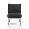 Navy Outdoor Lounge Chair  option Spinneybeck Volo Black