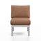 Navy Outdoor Lounge Chair  option Spinneybeck Volo Tan