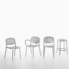1 Inch Aluminum Stacking Chair