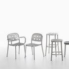 1 Inch Aluminum Stacking Chair