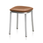 1 Inch Upholstered Low Stool