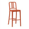 111 Navy Bar and Counter Stool  option Persimmon