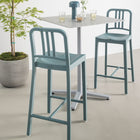 111 Navy Stool