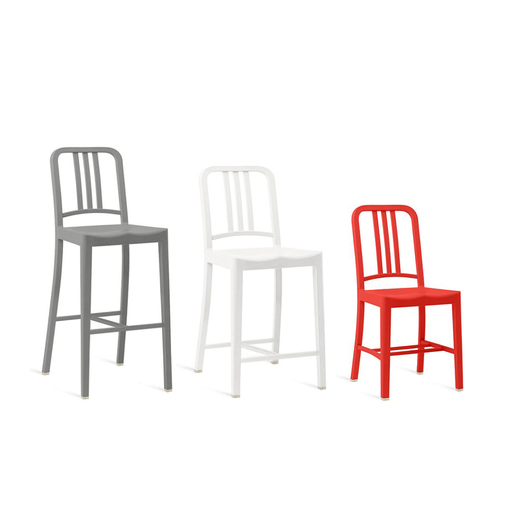 111 Navy Bar and Counter Stool