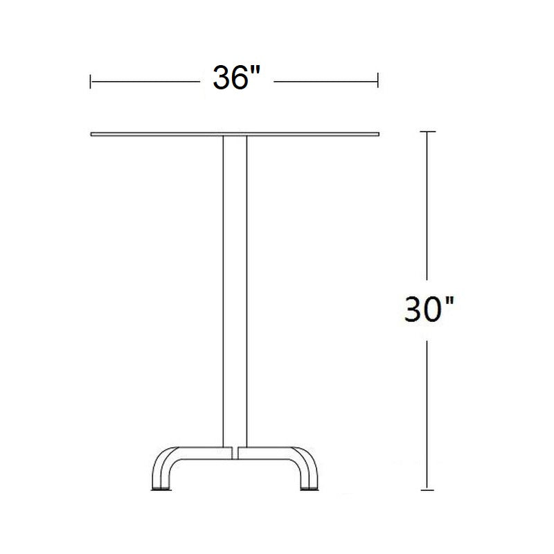 20-06 Square Cafe Table