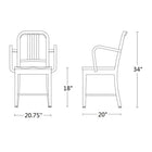 Navy Armchair