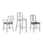 Navy Bar and Counter Stool