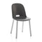 Alfi Aluminum High Back Chair  option Dark Grey
