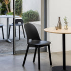 Alfi Aluminum Low Black Chair