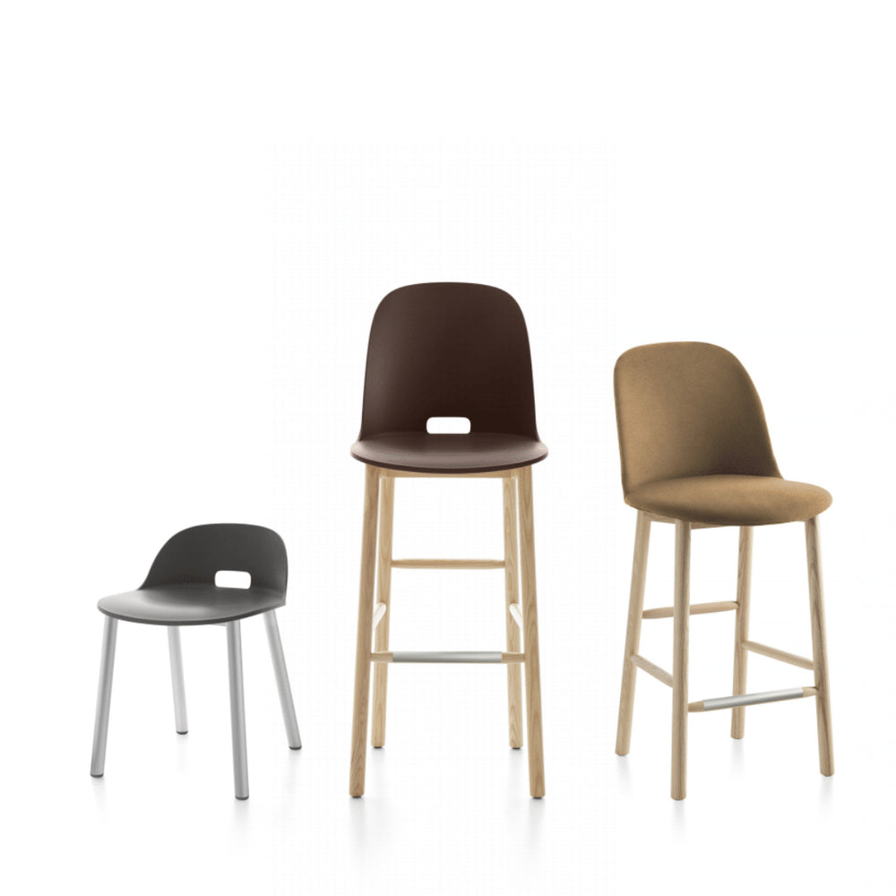 Alfi High Back Bar and Counter Stool