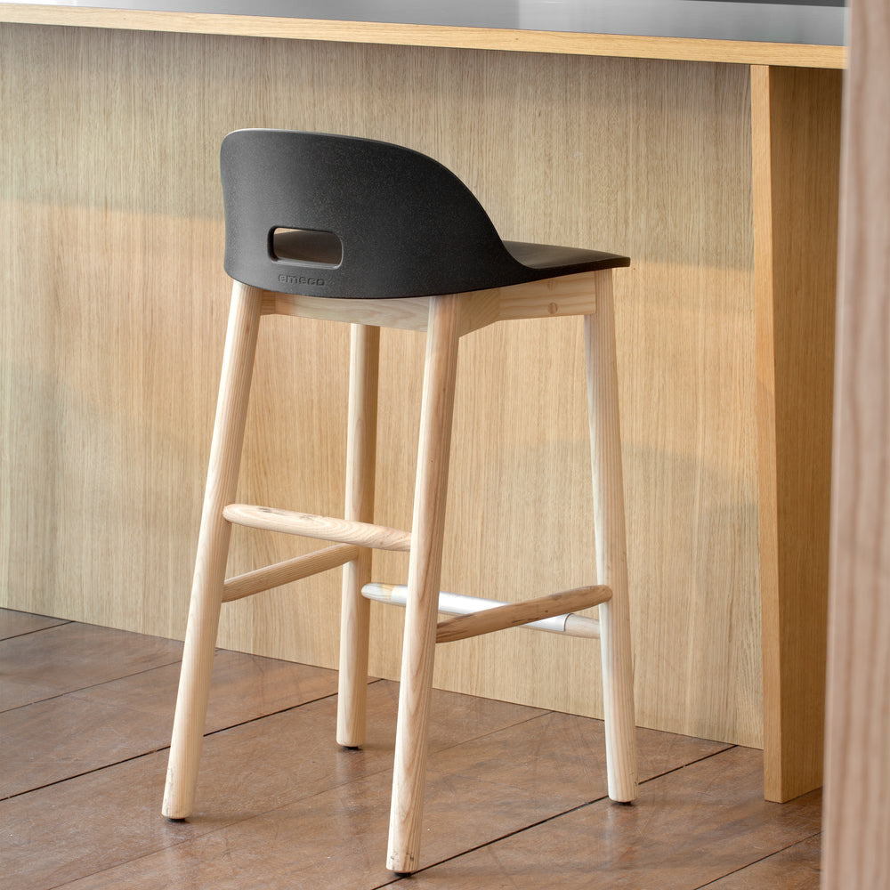 Alfi Low Back Bar and Counter Stool