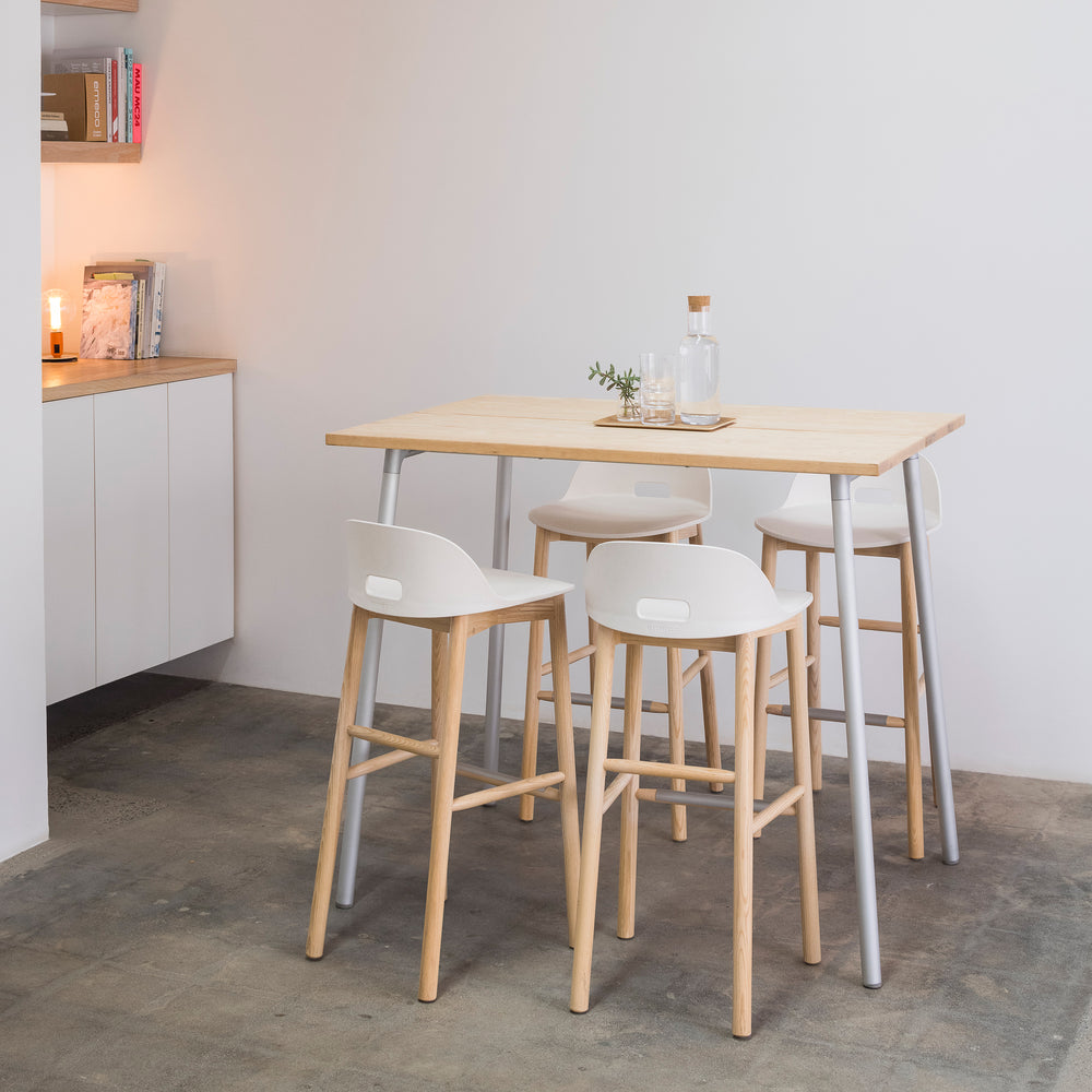 Alfi Low Back Bar and Counter Stool