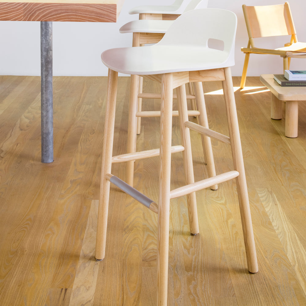 Alfi Low Back Bar and Counter Stool