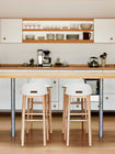 Alfi Low Back Bar and Counter Stool