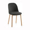 Alfi Soft High Back Chair  option Kvadrat Divina Melange 0170