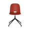 Alfi Work Swivel Chair with All Around Glides  option Red