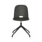 Alfi Work Swivel Chair with Felt Glides  option Dark Grey