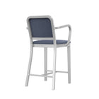 Navy Officer Outdoor Bar and Counter Stool with Arms
