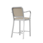 Navy Officer Outdoor Bar and Counter Stool with Arms